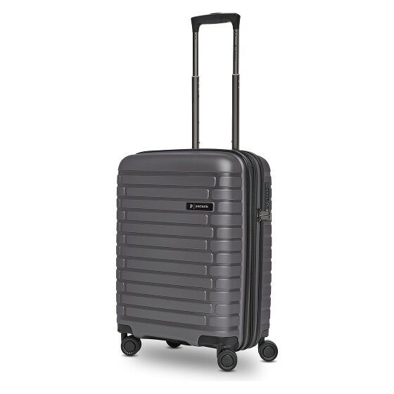 Pactastic Collection 04 THE CABIN + 4 kółka Walizka kabinowa S 55 cm z funkcją poszerzenia