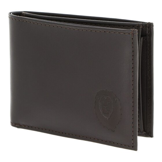 oxmox Leather Portfel Ochrona RFID Skóra 11 cm