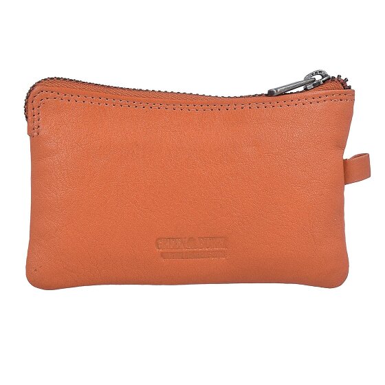Greenburry Gąbczaste etui na klucze skórzane 11,5 cm
