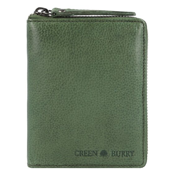 Greenburry Vintage Washed Leather Wallet 10 cm
