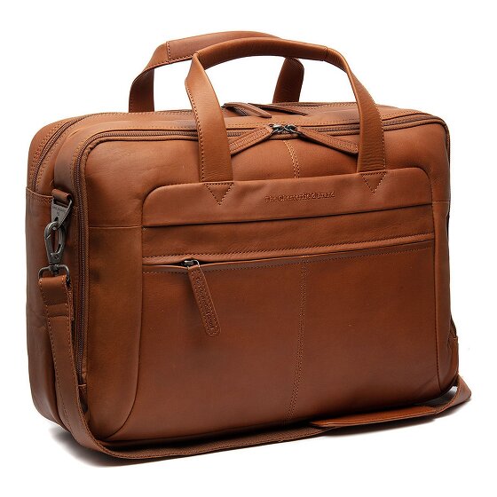 The Chesterfield Brand Wax Pull Up Teczka Skórzany 44 cm Komora na laptopa