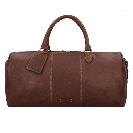 Jack Kinsky Porto 4 Torba podróżna Weekender Skórzany 55 cm