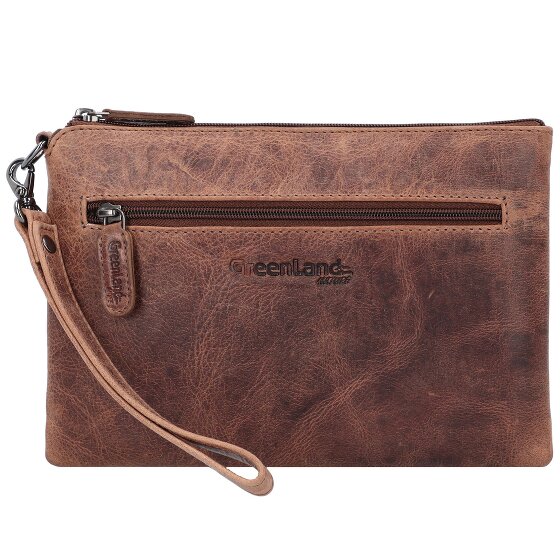 Greenland Nature Montana Torba męska Ochrona RFID Skórzany 26 cm