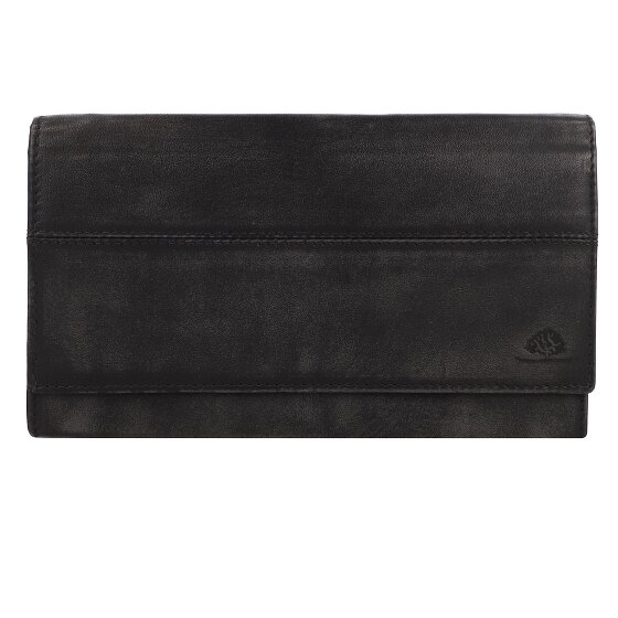 Greenburry Destressed Portfel Ochrona RFID Skórzany 18.5 cm