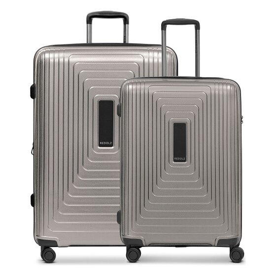 Redolz Essentials 14 4 kółka Zestaw walizek 2-części z plisą rozprężną
