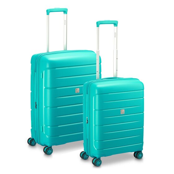 MODO by Roncato Starlight 3.0 4 kółka Zestaw walizek 2-części z plisą rozprężną