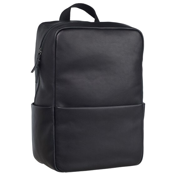 Leonhard Heyden Hamburg Plecak skórzany 40 cm Komora na laptopa