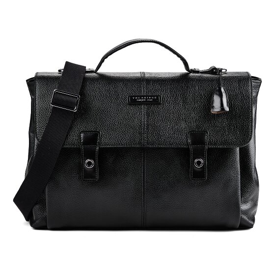 The Bridge Biagio Briefcase Messenger Skóra 41 cm Komora na laptopa