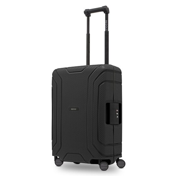 Redolz Essentials 15 – Walizka kabinowa na 4 kółkach, 55 cm, z zamkiem trzypunktowym