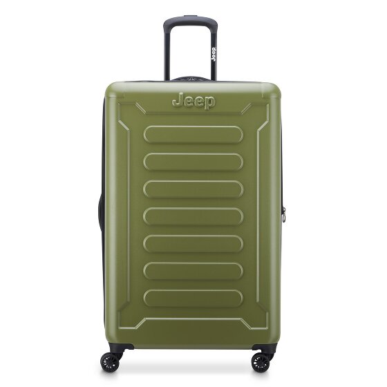 Jeep JH004C 4 kółka Walizka 80 cm z plisą rozprężną