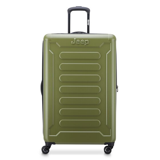 Jeep JH004C 4 kółka Walizka 80 cm z plisą rozprężną