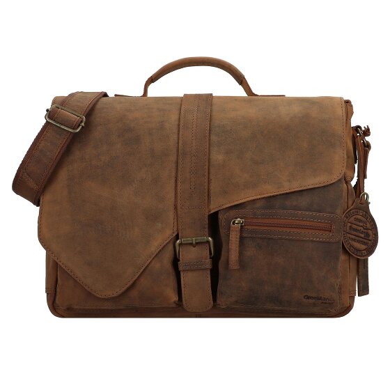 Greenland Nature Montenegro Teczka skórzana 37 cm