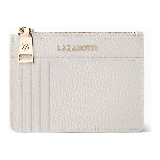 Lazarotti Skórzane etui na klucze Bologna 11,5 cm z przegródką na przywieszkę powietrzną