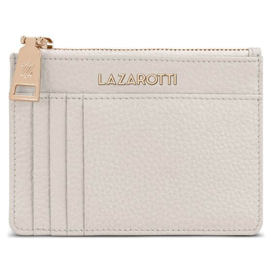 Lazarotti Skórzane etui na klucze Bologna 11,5 cm z przegródką na przywieszkę powietrzną