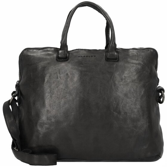 Harold's Skórzana torba Submarine 38 cm z przegrodą na laptopa