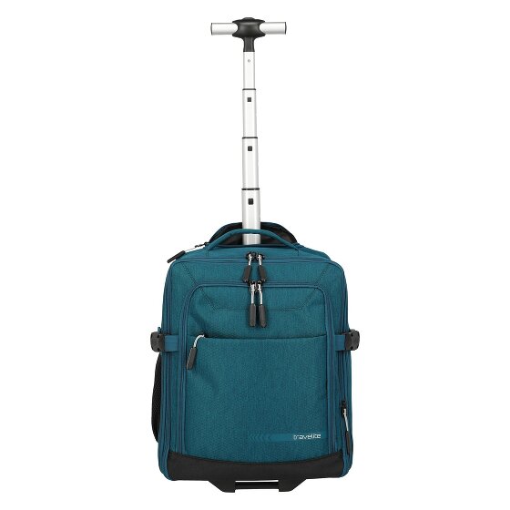 Travelite Kick Off 2 kółka Walizka z plecakiem 40 cm Komora na laptopa