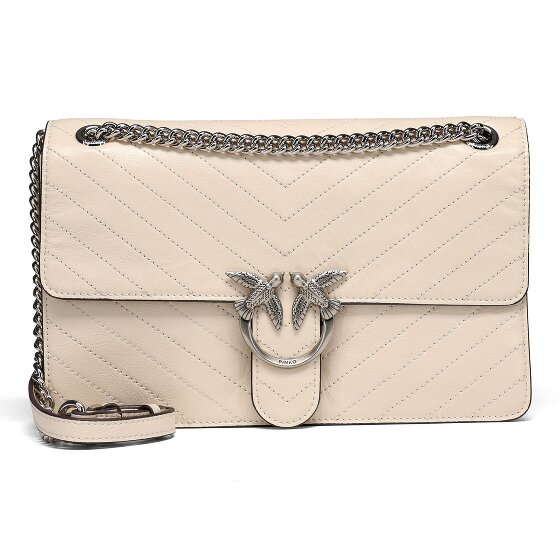 PINKO Love One Torba na ramię Skórzany 26 cm