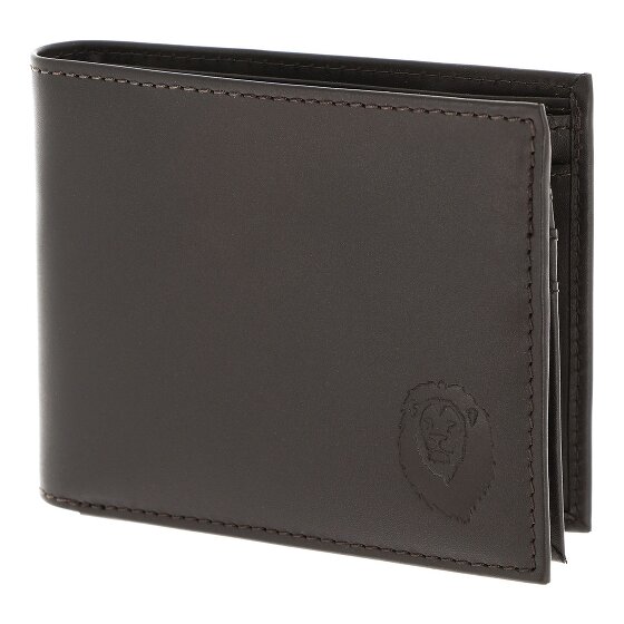 oxmox Leather Portfel Ochrona RFID Skóra 10 cm