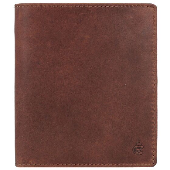Esquire Dallas Portfel Ochrona RFID Skórzany 12 cm