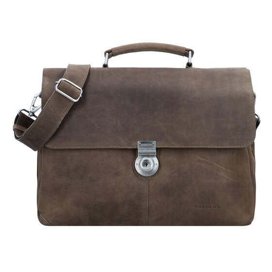 Harold's Antico Briefcase II Leather 40 cm