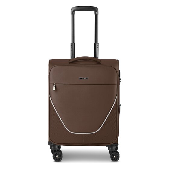 Stratic taska 4 kółka Walizka kabinowa S 55 cm z funkcją poszerzenia