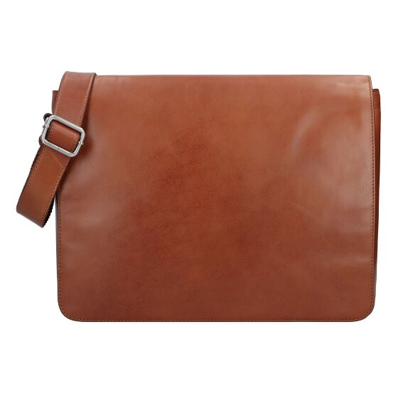Leonhard Heyden Cambridge Messenger Leather 38 cm przegroda na laptopa
