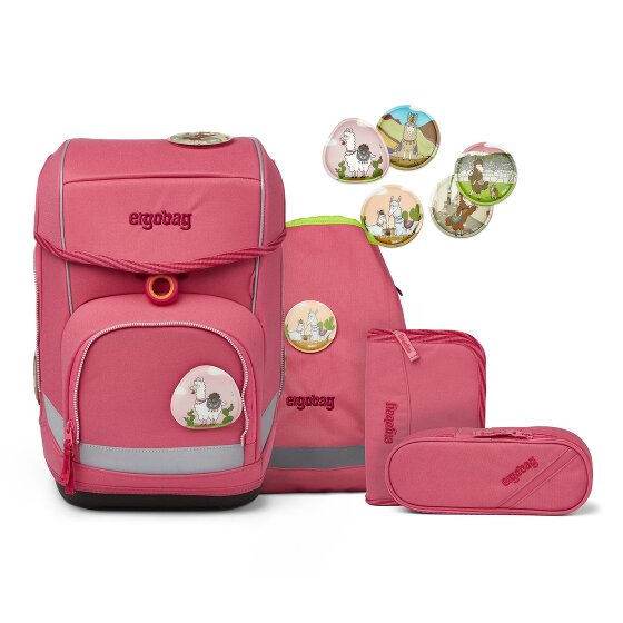 Ergobag Zestaw tornistrów Cubo 5szt wraz z zestawem Klettie