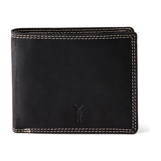 Jack Kinsky Baltimore 101 Portfel Ochrona RFID Skórzany 13 cm