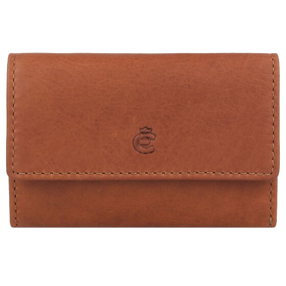 Esquire Dallas Portfel z kluczem Skórzany 10 cm