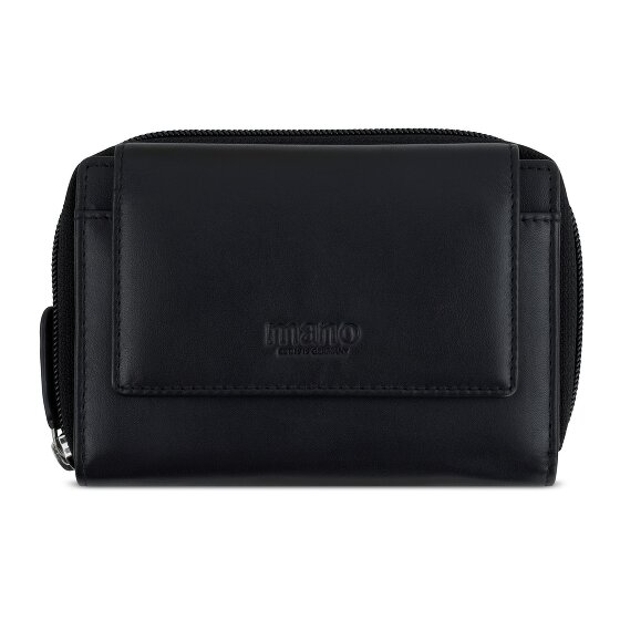 mano Don Andrea Portfel Ochrona RFID Skórzany 14 cm