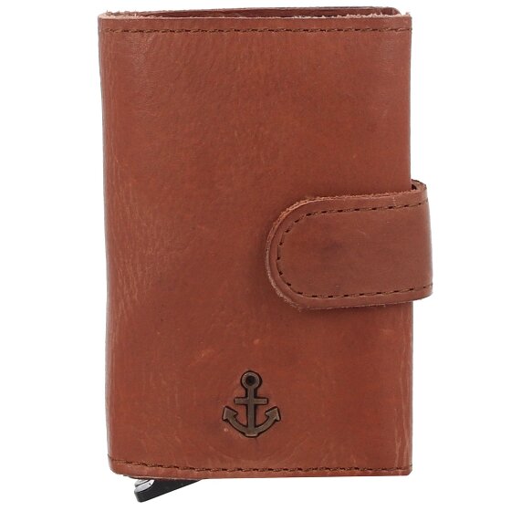 Harbour 2nd Anchor Love Robin 2 Etui na karty kredytowe Ochrona RFID Skórzany 6 cm