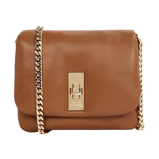 Tommy Hilfiger Soft Leather Mini Torba Torba na ramię Skórzany 18 cm