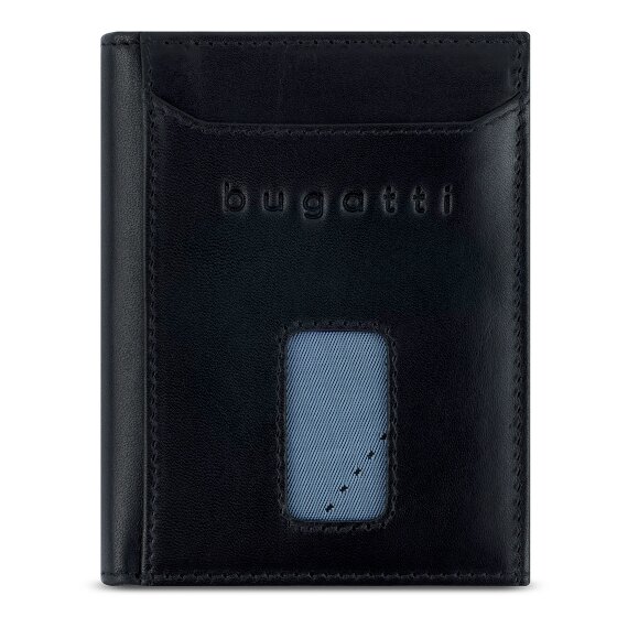 bugatti Secure Slim Portfel Ochrona RFID Skórzany 8 cm