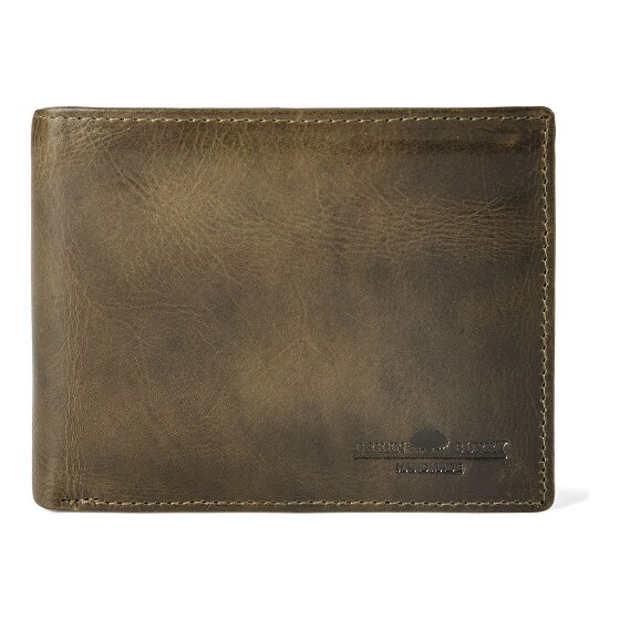 Greenburry Newport Portfel Ochrona RFID Skóra 12 cm