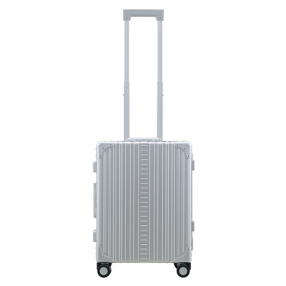 Aleon Walizka kabinowa Traveler Domestic z 4 kółkami, Aluminium, 55 cm