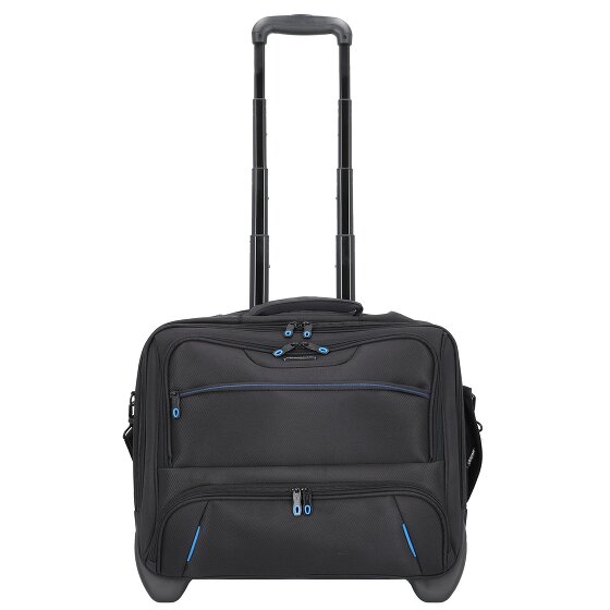 Lightpak 2-kołowy wózek biznesowy Sky z przegrodą na laptopa 38 cm