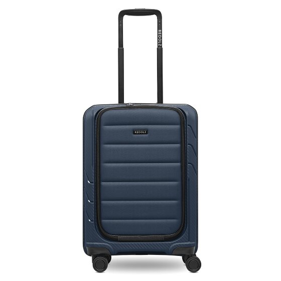 Redolz Essentials 17 – Walizka kabinowa na 4 kółkach, 55 cm, z miękką kieszenią na laptopa