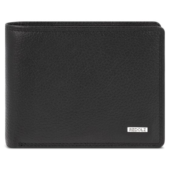 Redolz Leather Essentials QF portfel RFID skórzany rozkładany 12 cm