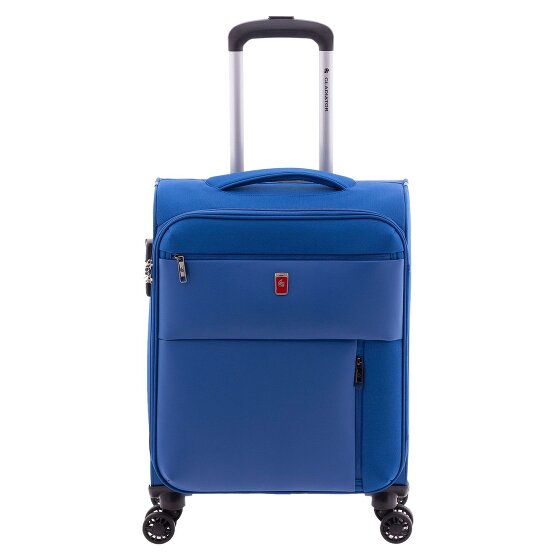 Gladiator 3700 4 kółka Walizka kabinowy 55 cm z plisą rozprężną