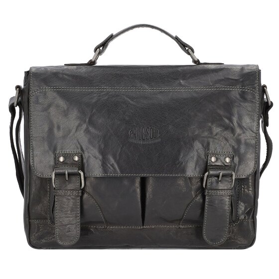 Pride and Soul Baggie Briefcase Leather 35 cm Laptop Compartment
