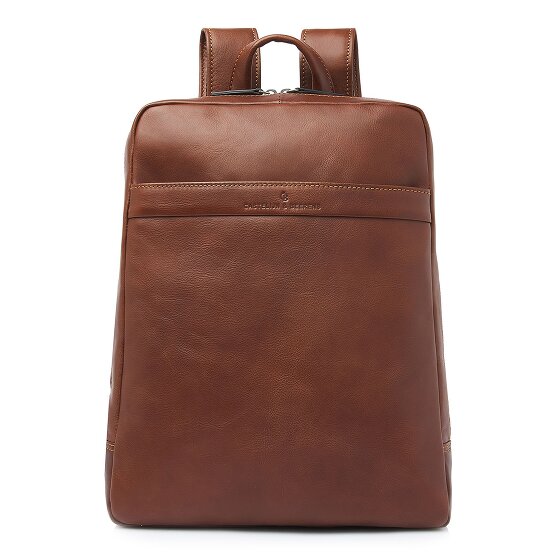 Castelijn & Beerens Plecak Ochrona RFID Skórzany 41 cm Komora na laptopa