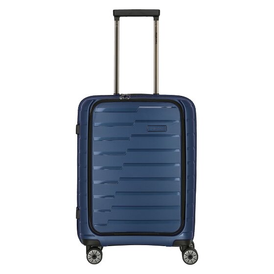 Travelite Air Base 4 kółka Walizka kabinowa 55 cm Komora na laptopa