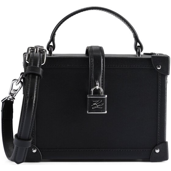 Karl Lagerfeld Autograph Mini Torba Handbag Skórzany 17.5 cm