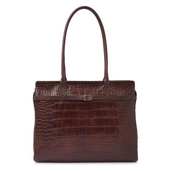 Castelijn & Beerens Tess Teczka Ochrona RFID Skórzany 40 cm Komora na laptopa