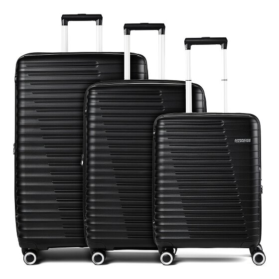 American Tourister Roadrush 4 kółka Zestaw walizek 3-części z funkcją poszerzenia