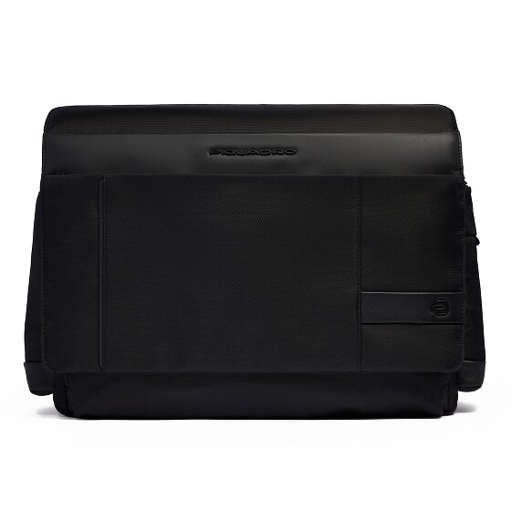 Piquadro Wollem Briefcase Messenger Ochrona RFID 39 cm Komora na laptopa