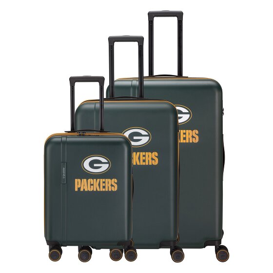 Travelite travelite x NFL 4 kółka Zestaw walizek 3-części z funkcją poszerzenia