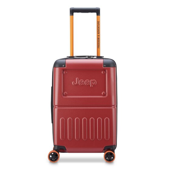 Jeep JH002B 4 kółka Walizka kabinowy XL 55 cm z plisą rozprężną