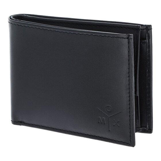 oxmox Leather Portfel Ochrona RFID Skóra 11 cm