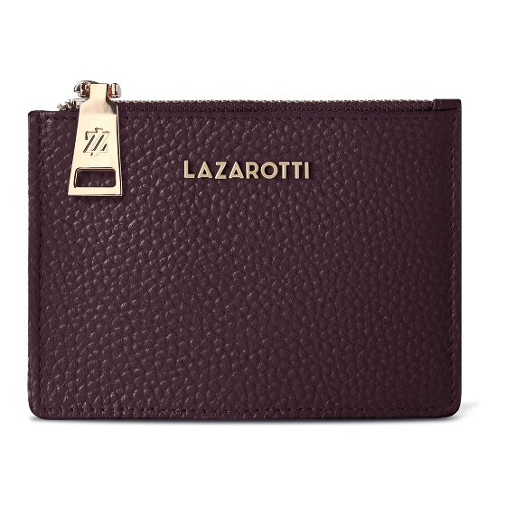 Lazarotti Bologna Leather Portfel z kluczem Skórzany 11.5 cm